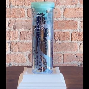 Starbucks Golden Siren Mermaid Acrylic Tumbler